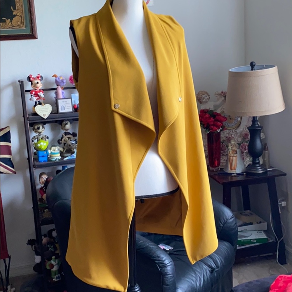 Ann Klein Yellow Vest